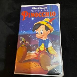 Rare Walt Disney Pinocchio VHS